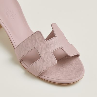 HERMES オアジス ピンクラメ 38 HERMES エルメス サンダル オアジス ピンクラメ 34.5 181028Z